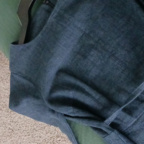 Free People Denim Wrap Dress in Blue - Picture 5 of 8